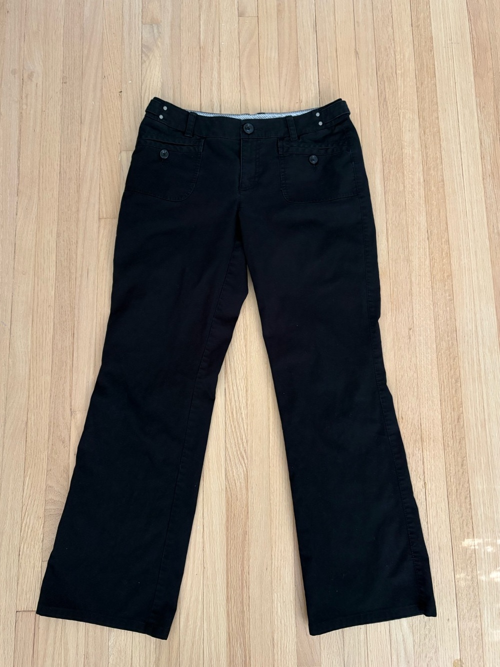 Esprit Y2K Black Low Rise Flare Pants – Size 6